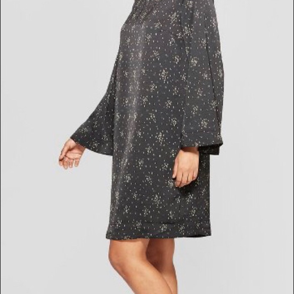 👗Prologué Long sleeve square neck shift dress - Picture 2 of 3